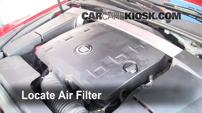 2010 Cadillac CTS Premium 3.6L V6 Wagon Air Filter (Cabin) Replace
